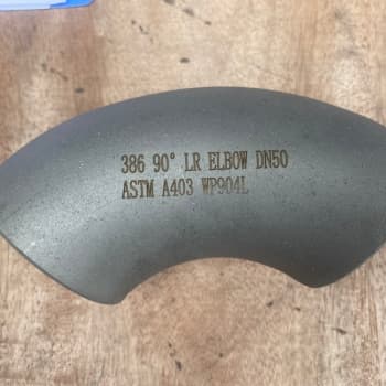 Dimensi Siku ASME B16.28 90 Derajat